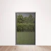 Lamellgardin Ljusdämpande Svart 250 x 250 cm