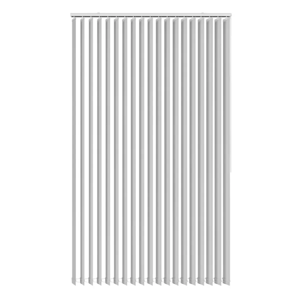Lamellgardin Ljusdämpande Vit 100 x 250 cm