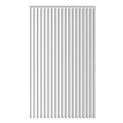 Lamellgardin Ljusdämpande Vit 300 x 250 cm