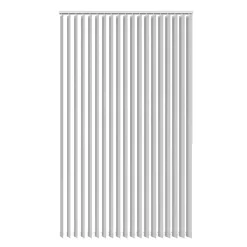 Lamellgardin Ljusdämpande Vit 200 x 250 cm