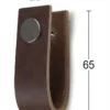 Lådhandtag Svea Läder Brun Habo