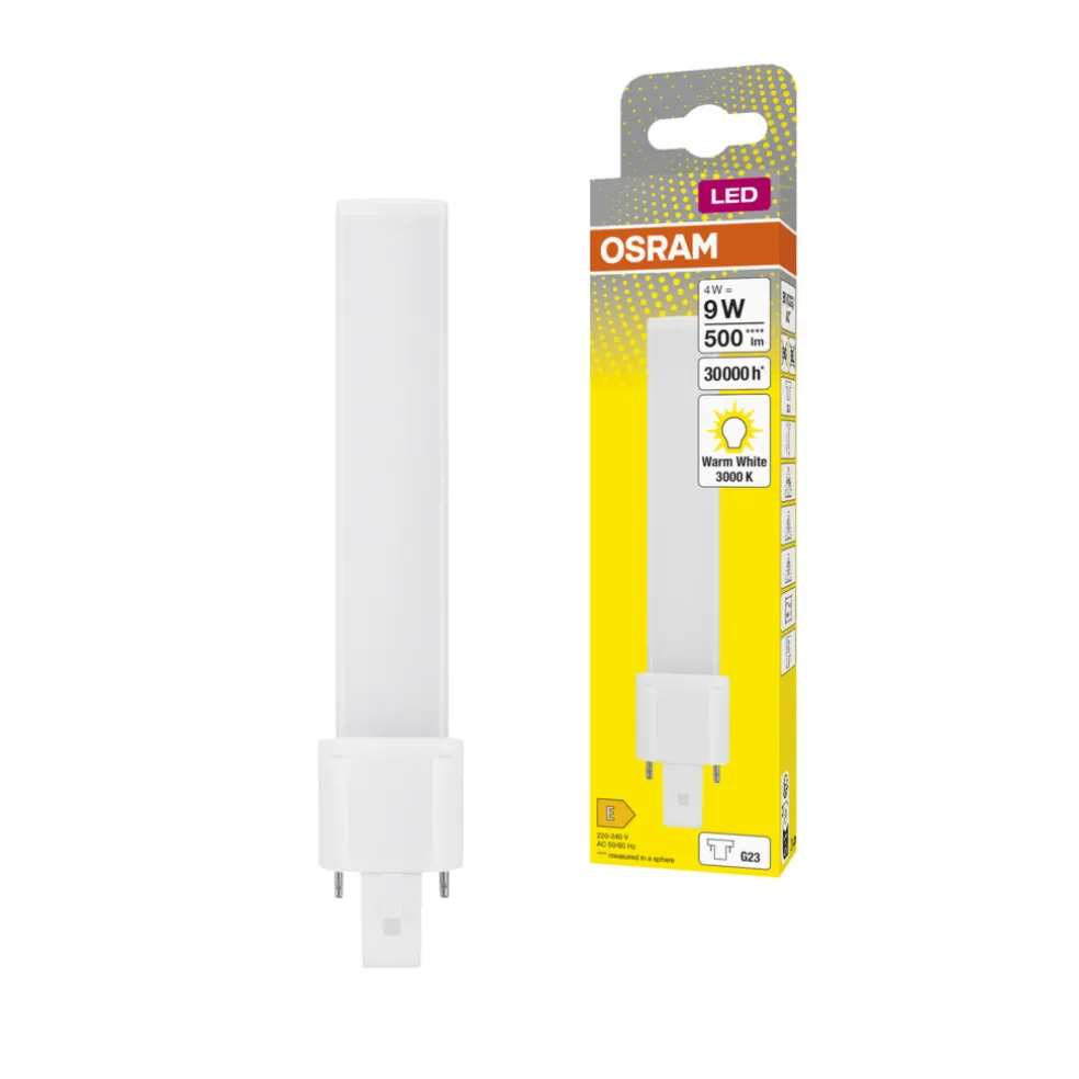 LED-kompaktlysrör G23 4,5W/830 Osram
