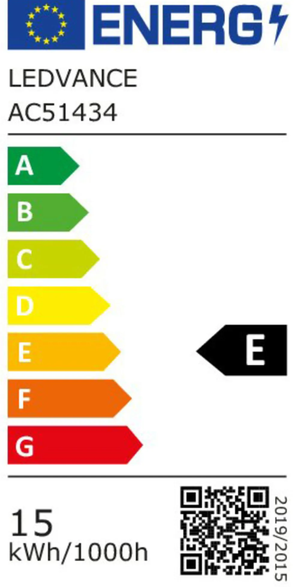 LED-lysrör T8 15W/840 Osram