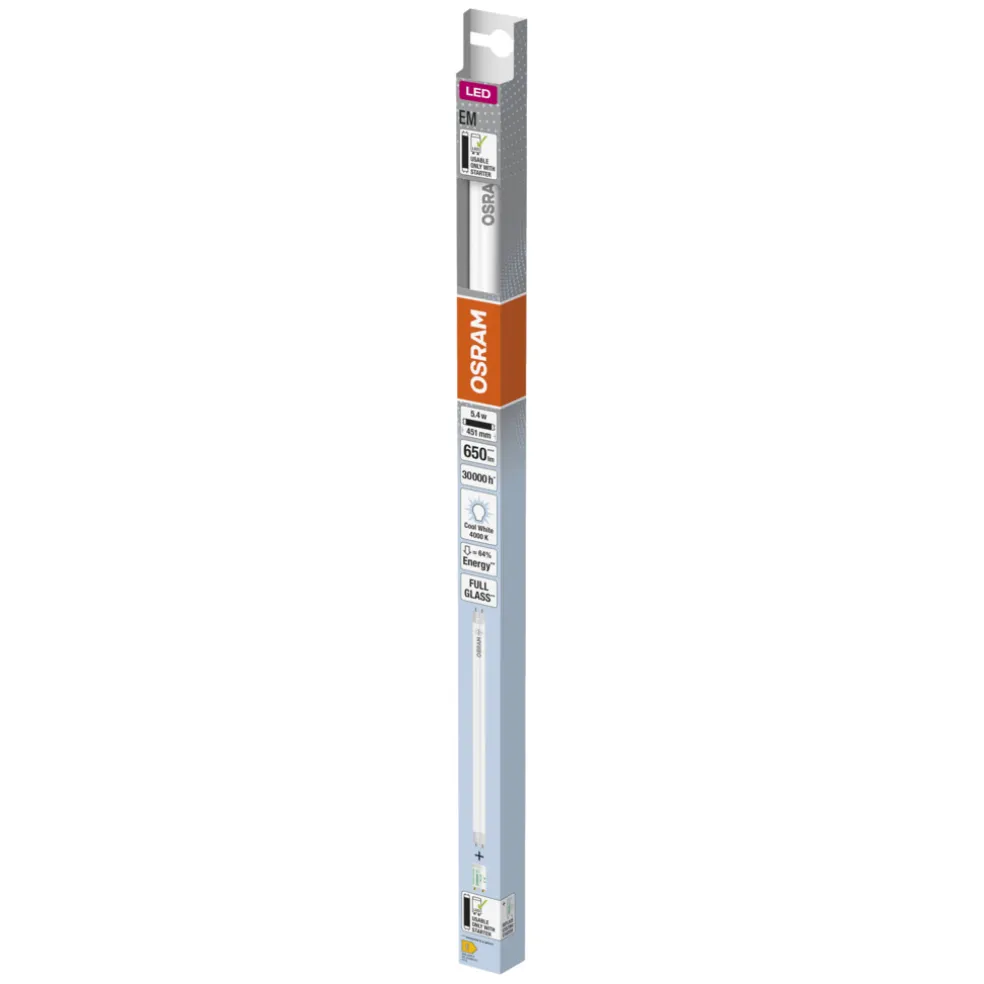LED-lysrör T8 5,4W/840 Osram