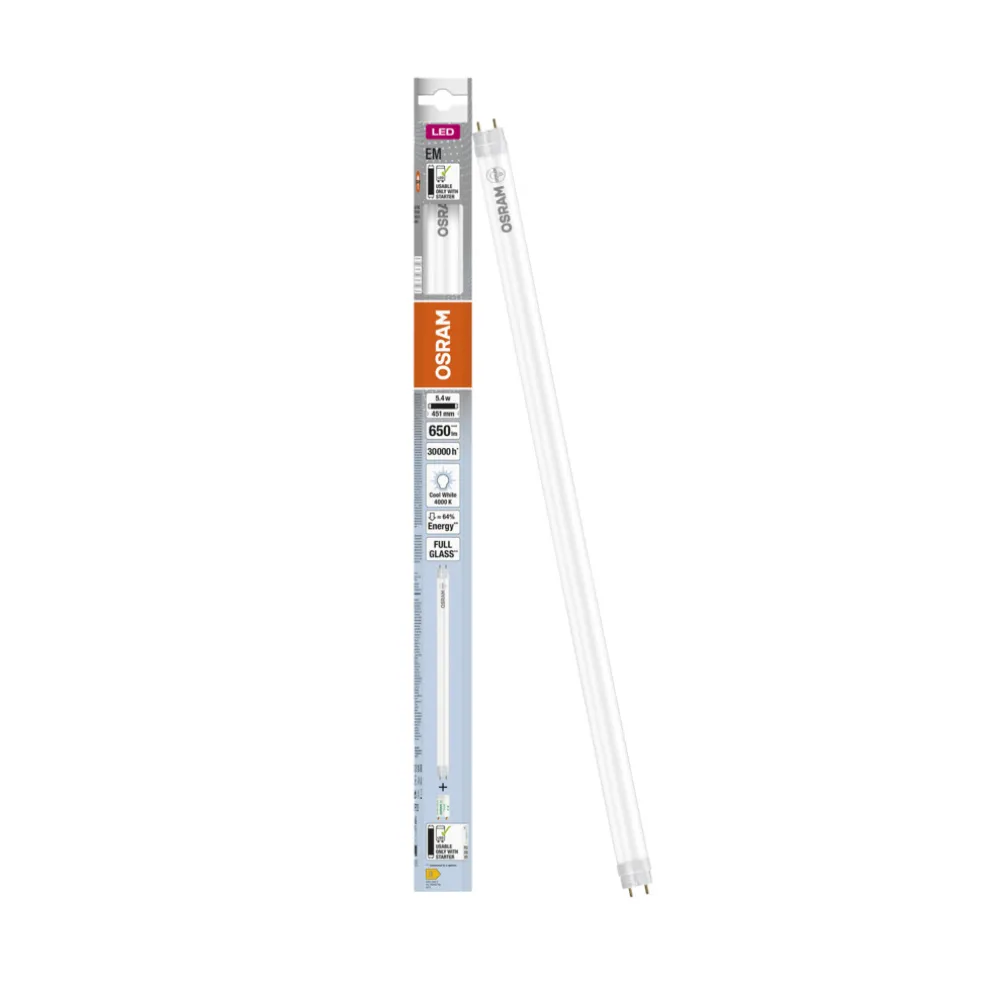 LED-lysrör T8 5,4W/840 Osram