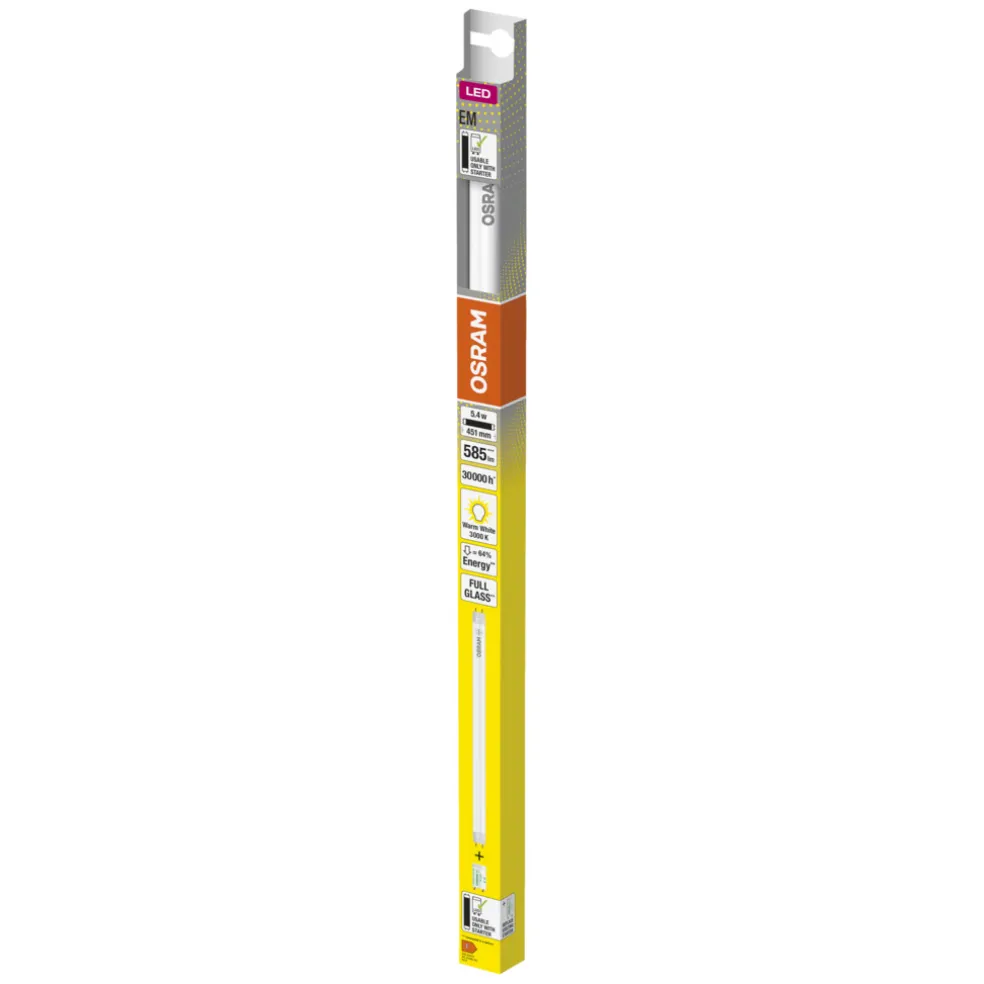LED-lysrör T8 5,4W/830 Osram