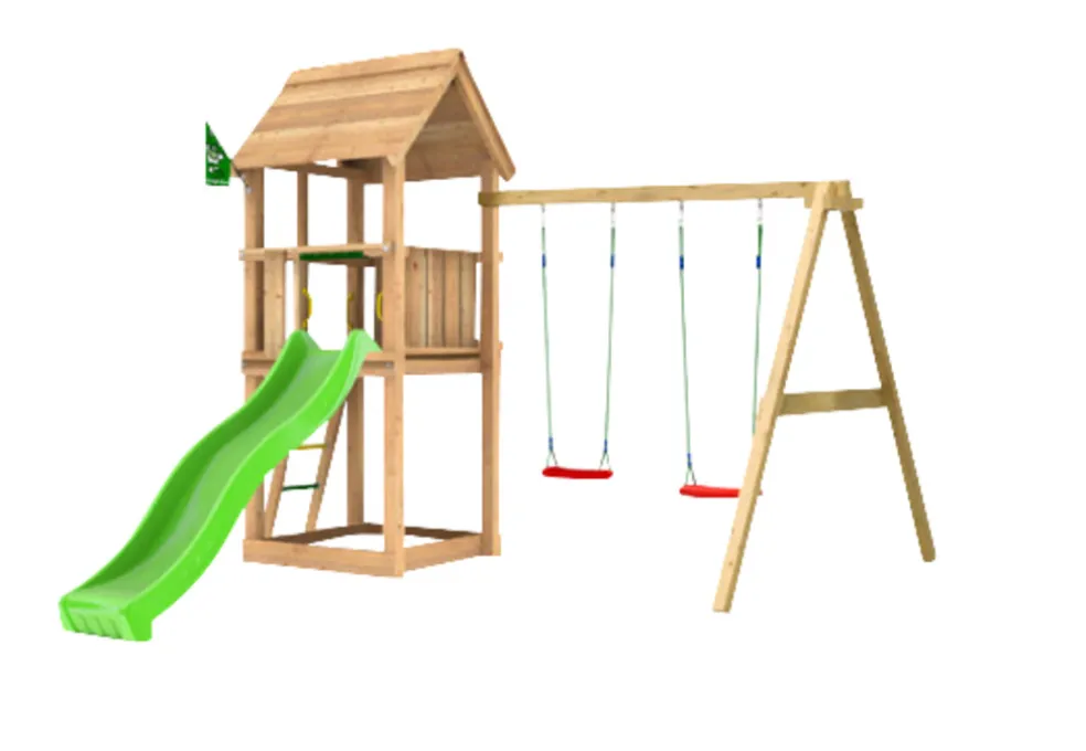 Lektorn Jungle Gym Club m/rutschkana & gungmodul