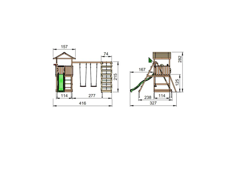 Lektorn Jungle Gym House