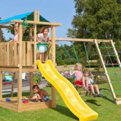 Lektorn Jungle Gym Hut m/rutschkana, gungmodul & klättermodul