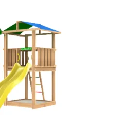 Lektorn Jungle Gym Hut m/rutschkana