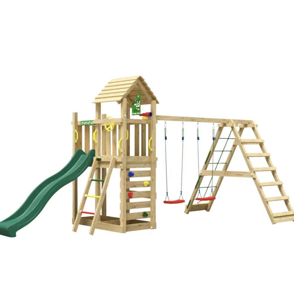 Lektorn Jungle Gym Safari m/rutschkana, gungmodul & klättermodul