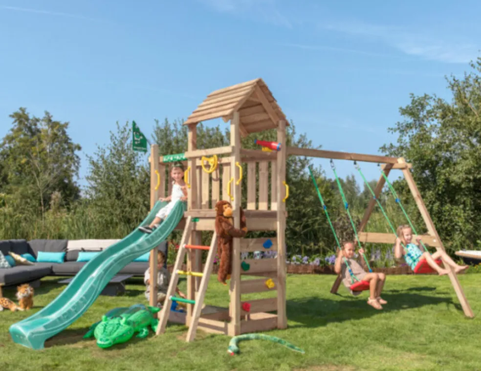 Lektorn Jungle Gym Safari m/rutschkana & gungmodul