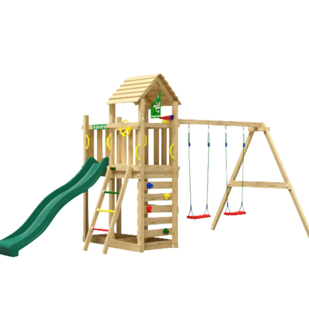 Lektorn Jungle Gym Safari m/rutschkana & gungmodul