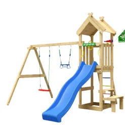 Lektorn Jungle Gym Totem m/rutschkana & gungmodul