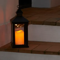 Ljuslykta 1 LED-blockljus 15 x 33 cm Stemning
