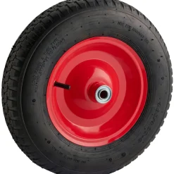 Luftgummihjul t/skottkärra 4 x 8