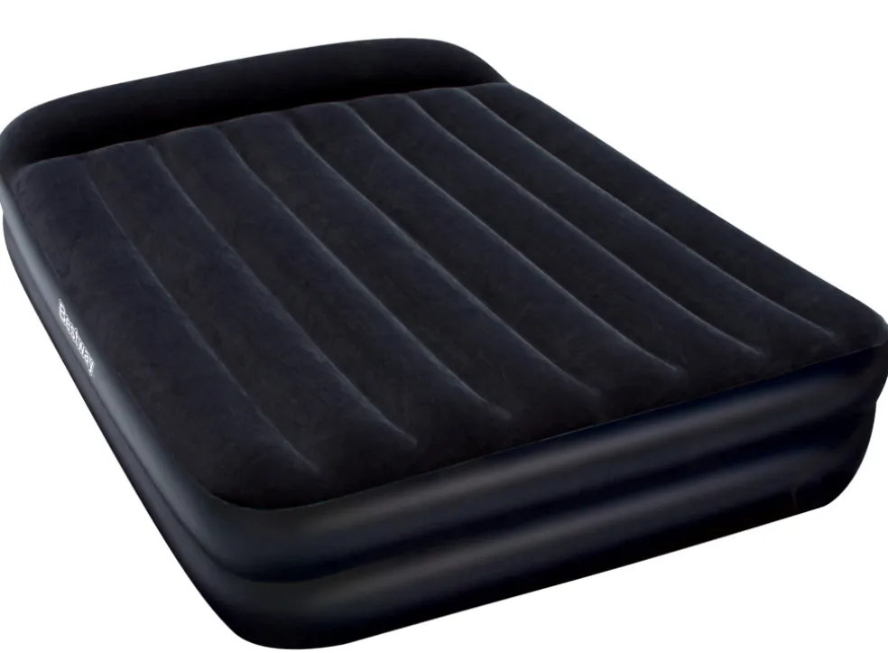 Luftmadrass Dubbel m/inbyggd pump 203 x 152 x 46 cm Bestway