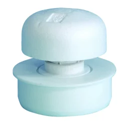 Luftningsventil LV-40 Vit m/adapter Purus