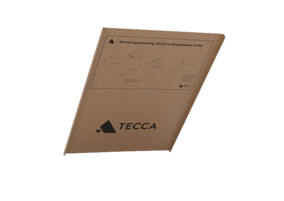 Luftspaltskiva Airgap Extend C1200 1560 x 1242 mm Tecca