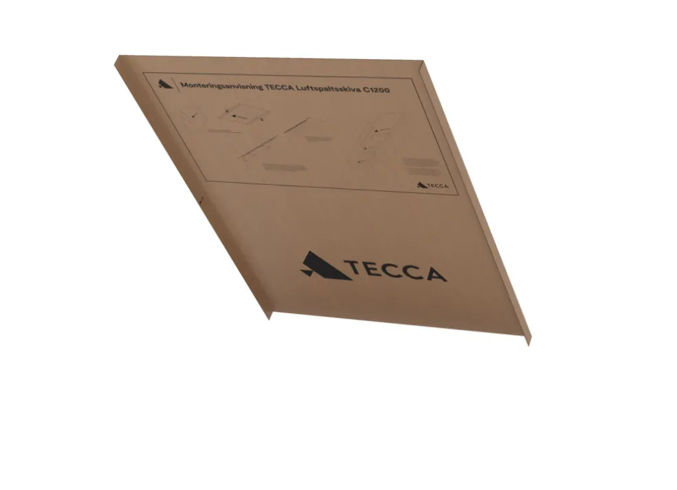 Luftspaltskiva Airgap Extend C1200 1560 x 1242 mm Tecca