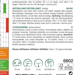 Luktärt 'Mix' KRAV Weibulls