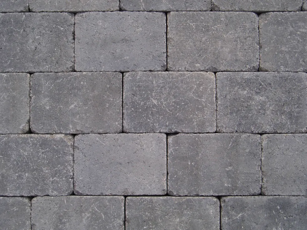 Marksten Tumlad Antracit 21 x 14 x 5 cm Boke
