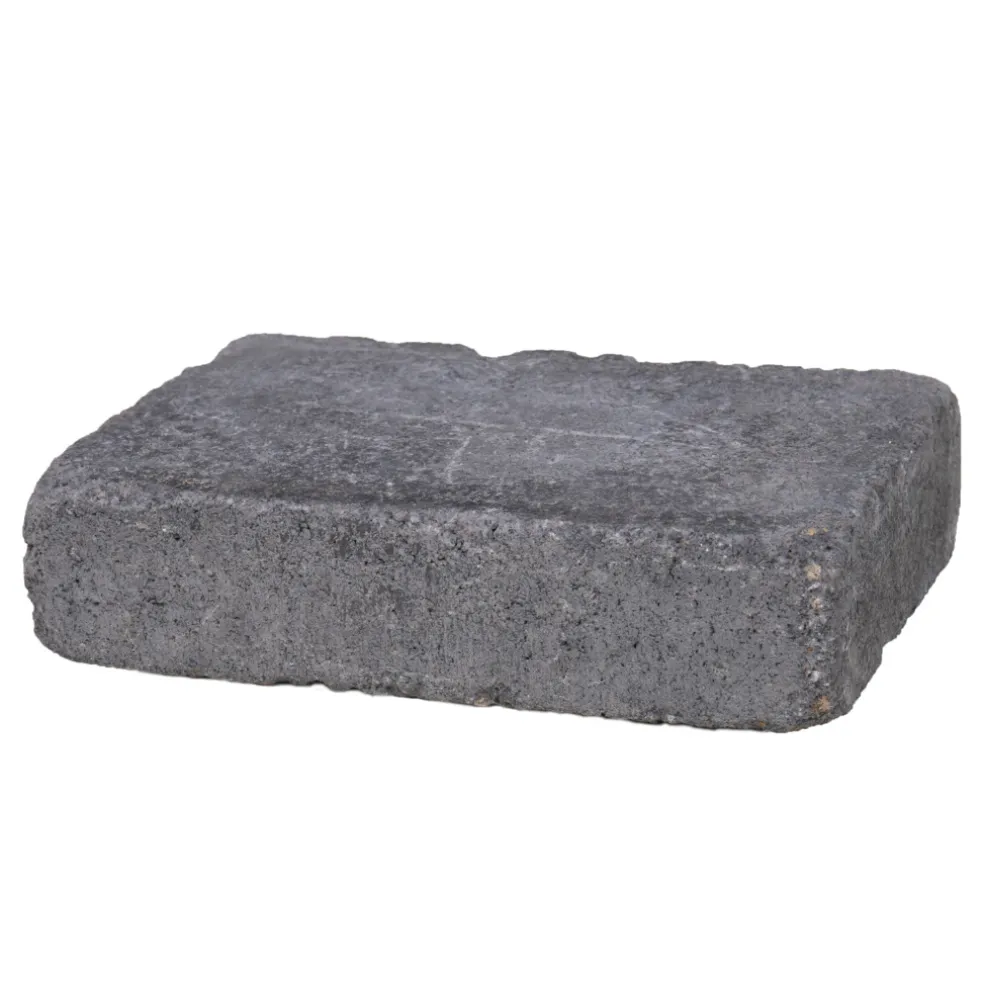 Marksten Tumlad Antracit 21 x 14 x 5 cm Boke