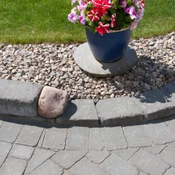 Marksten Tumlad Antracit 21 x 14 x 5 cm Boke