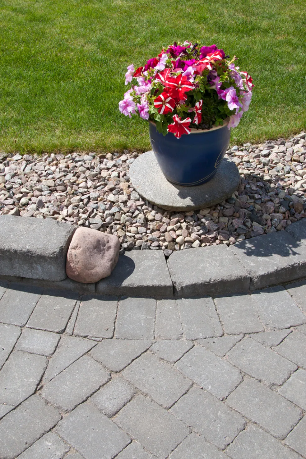 Marksten Tumlad Antracit 21 x 14 x 5 cm Boke