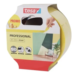 Maskeringstejp Professional 25 mm x 25 m 2-pack Tesa