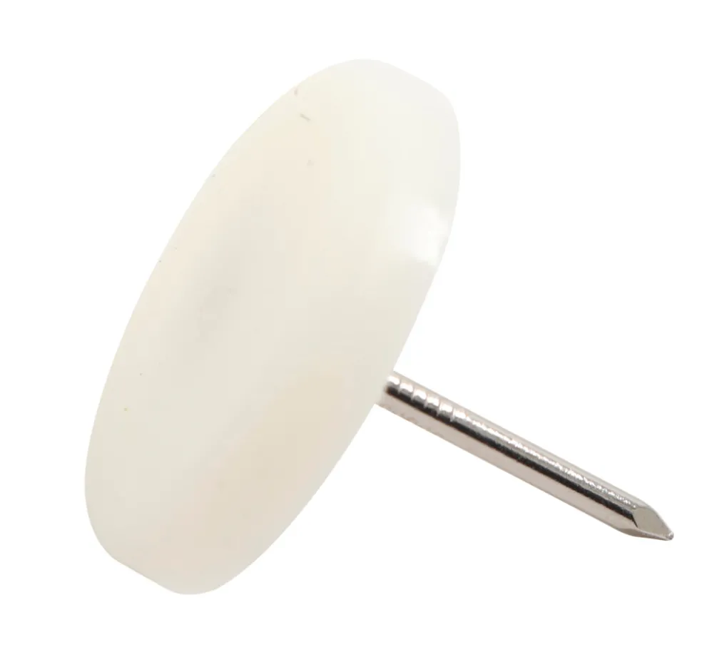 Möbeltass m/spik Vit Ø30 mm 8-pack Home>it