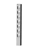 Mellanstolpe Harstena Galvad 715 mm Steel Design