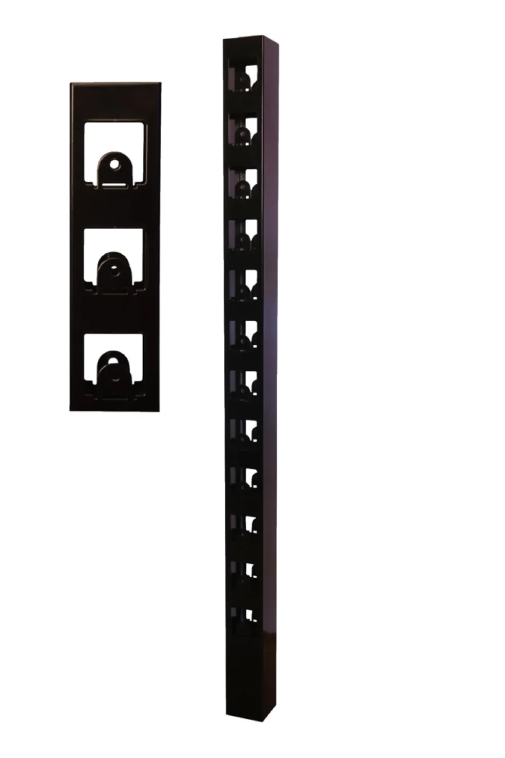 Mellanstolpe Harstena Svart 715 mm Steel Design