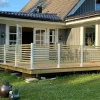 Mellanstolpe Harstena Vit 1125 mm Steel Design