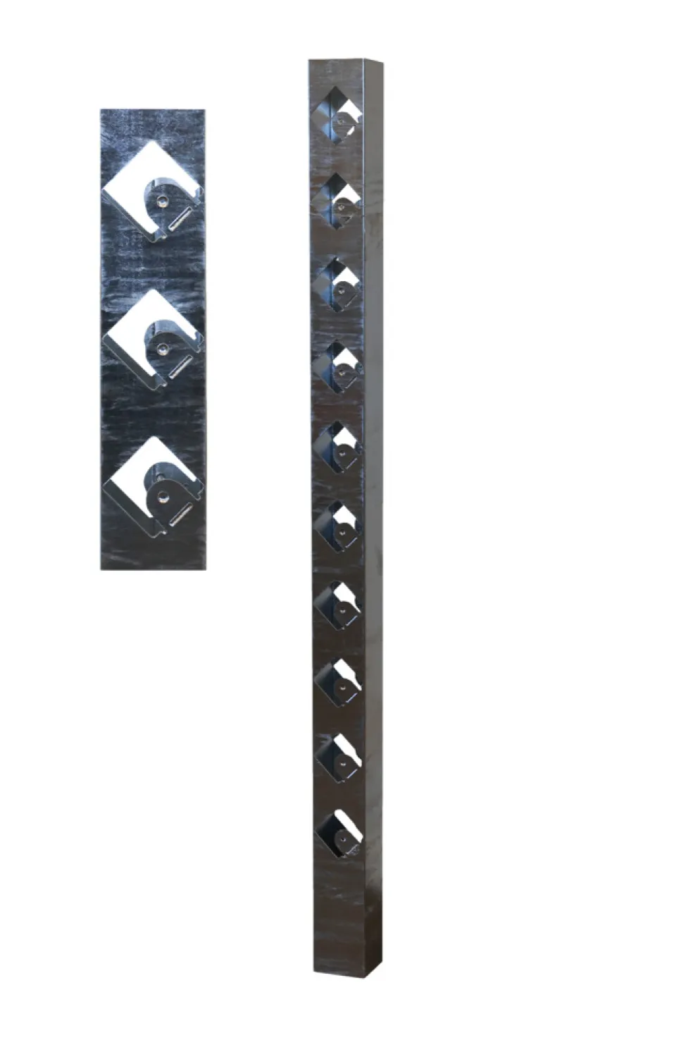 Mellanstolpe Tallkobben Galvad 715 mm Steel Design