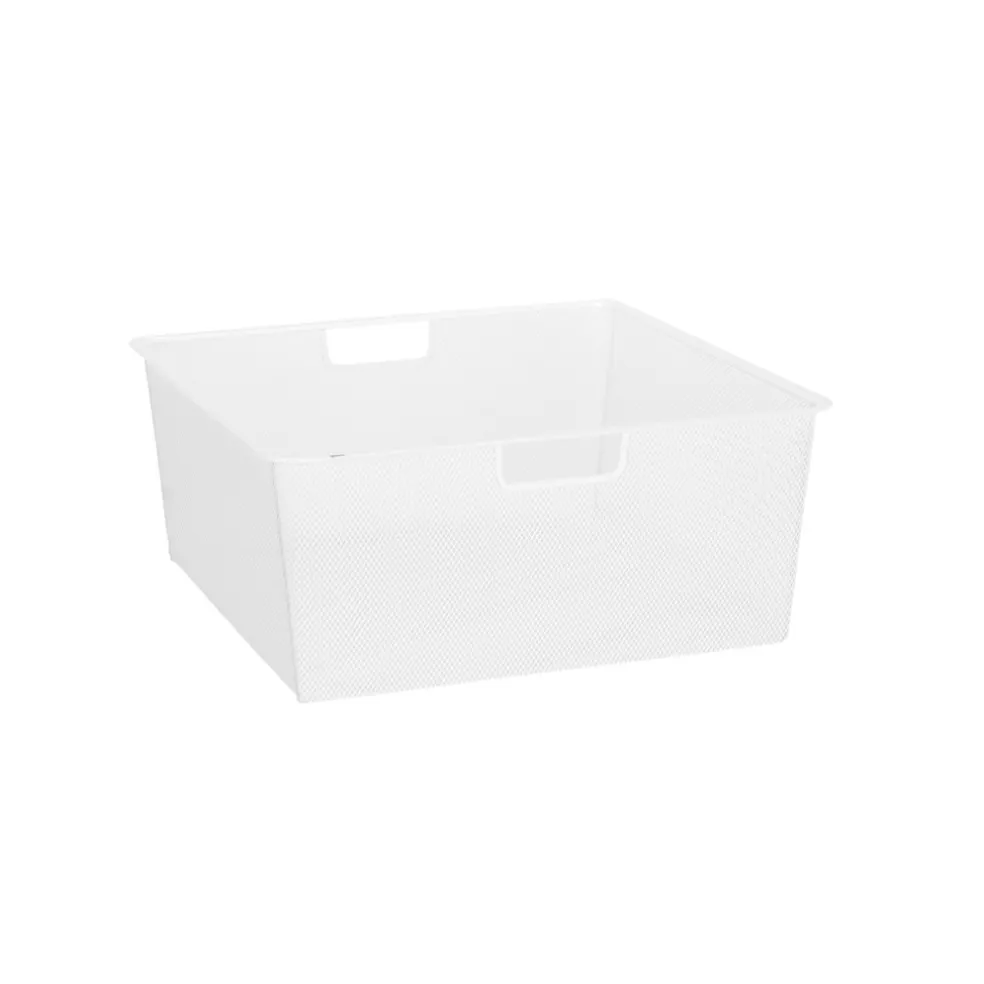 Meshback t/utdragsram Vit 45 x 40 x 18 cm Elfa