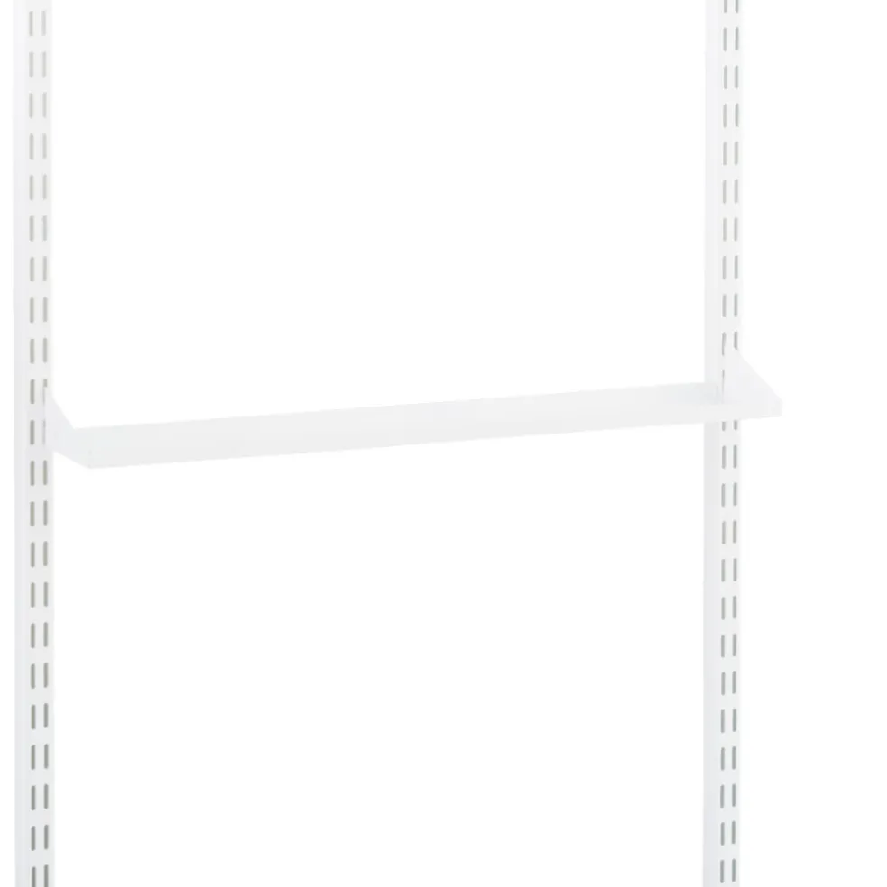 Metallhylla Vändbar Vit 60 x 10 cm Elfa