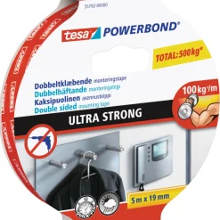 Monteringstejp Powerbond Ultra Strong 19 mm x 5 m Tesa