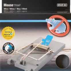 Musfälla Brave M4 4-pack Silverline