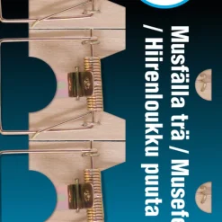 Musfälla Trä 4-pack Silverline
