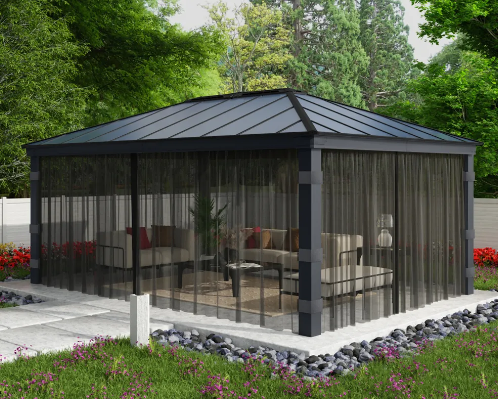 Myggnätset t/paviljong Dallas 607 x 422 cm Canopia by Palram