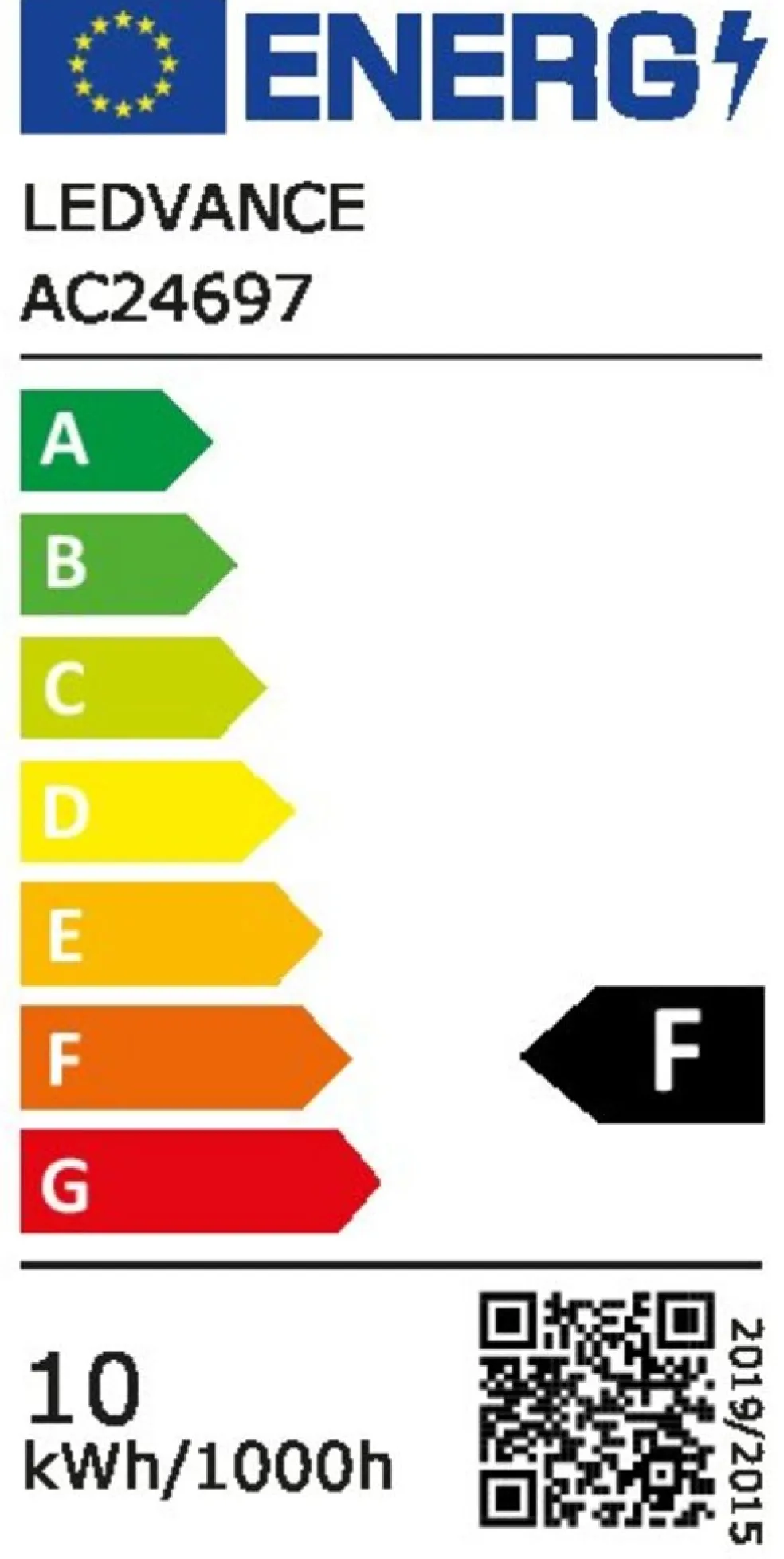 Normallampa LED Frostad 10W Osram