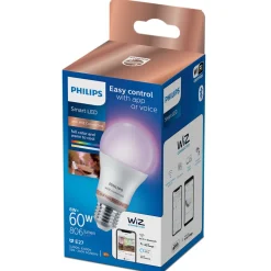 Normallampa Smart LED E27 8,5W/60W Philips