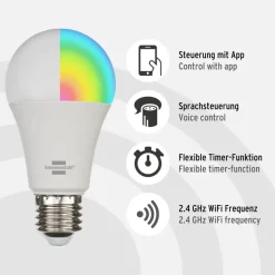 Normallampa Smart LED 9W Brennenstuhl