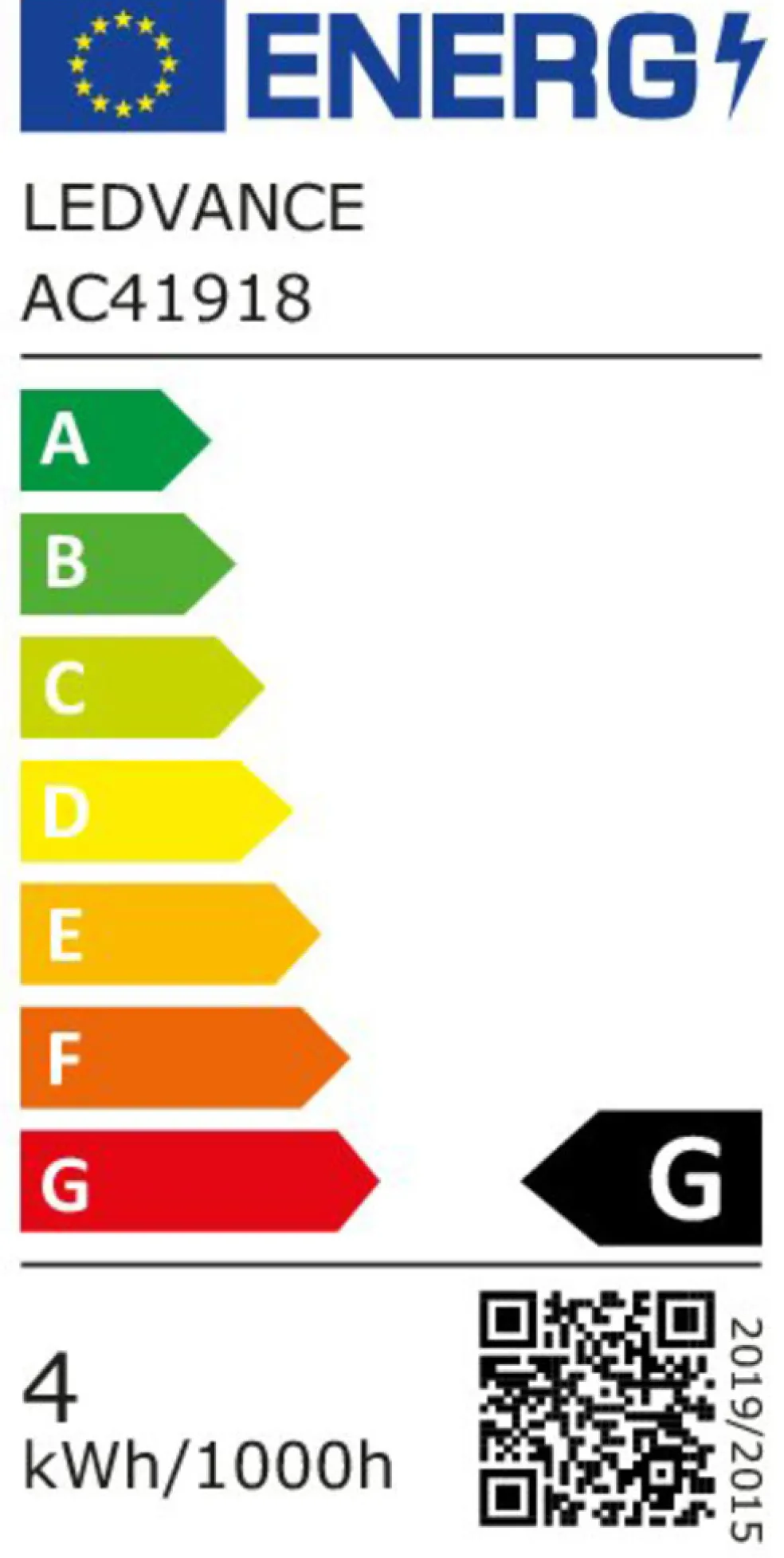 Normallampa Vintage LED Filament 3,4W E14 Osram
