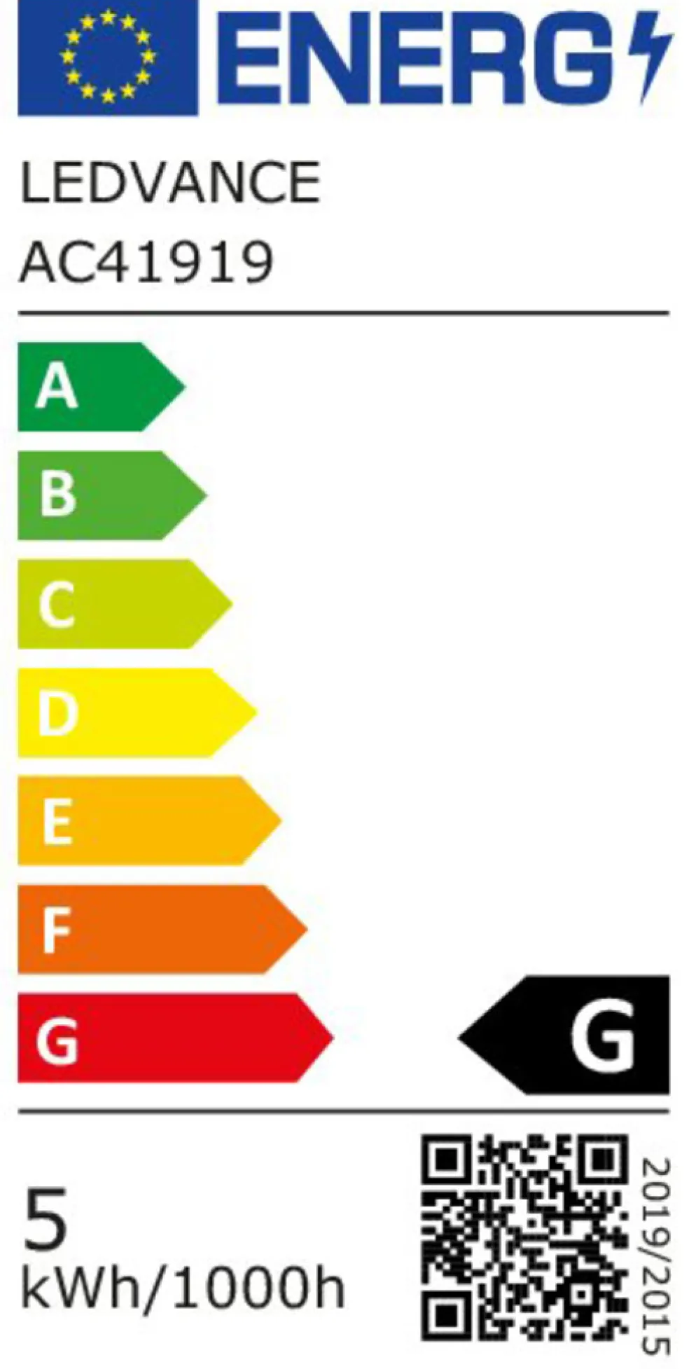 Normallampa Vintage LED Filament 4,8W E27 Osram