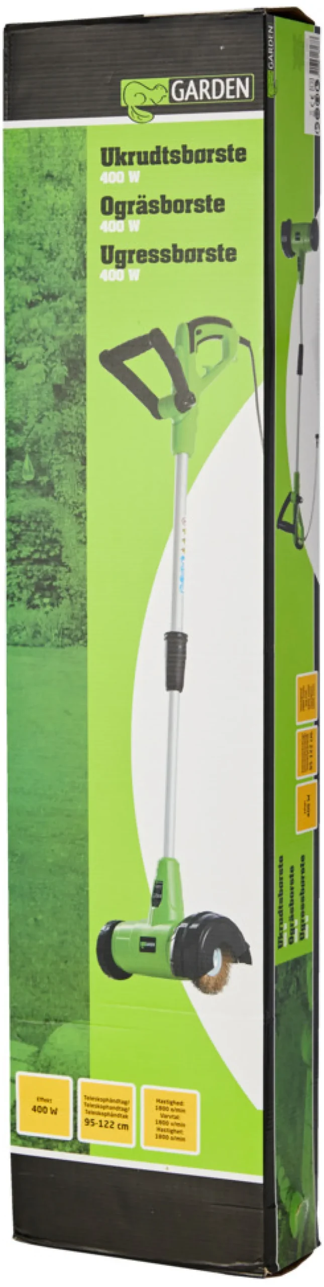 Ogräsborste 400W Garden