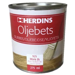 Oljebets Mörk Ek 275 ml Herdins