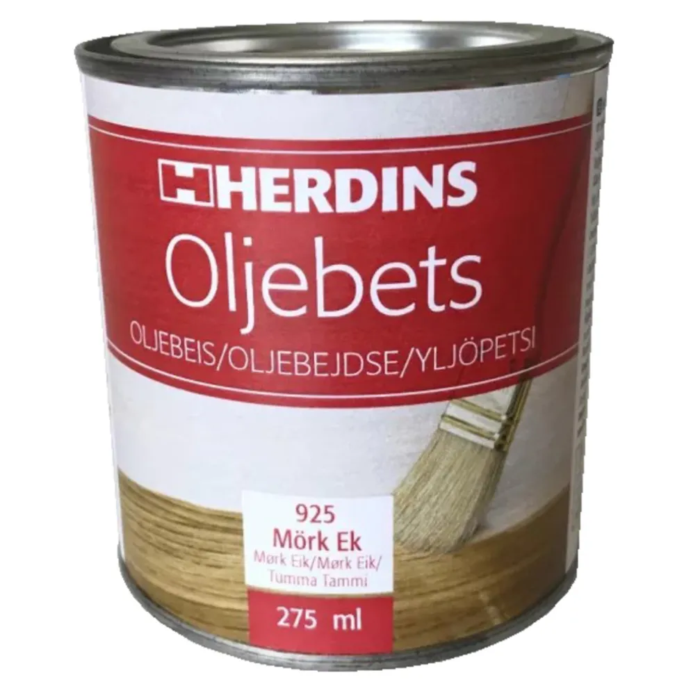 Oljebets Mörk Ek 275 ml Herdins