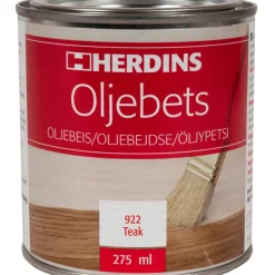 Oljebets Teak 275 ml Herdins